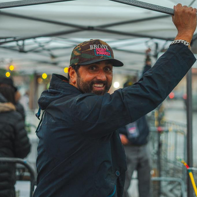 Marco Shalma at Bronx Night Market